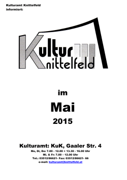 im 2015 - Knittelfeld