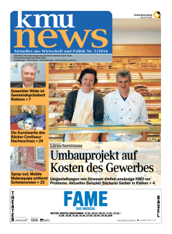 kmu news - Gewerbeverband Basel