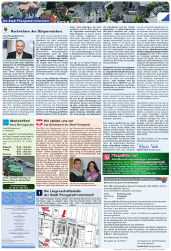 Die Stadt Pfungstadt informiert