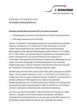 Presseinformation Q1 2015 (German)