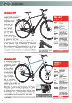 PEGASUS Estremo R14 Testbericht aus der "TREKKINGBIKE"