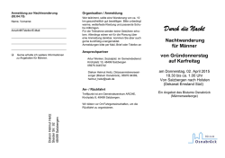 Durch die Nacht - Bistum Osnabr&uuml;ck