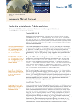 Insurance Market Outlook 2015