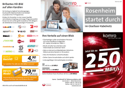 Rosenheim startet durch