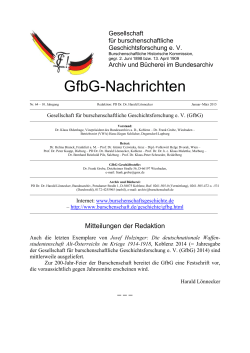 PDF-Dokument - Geschichte der Burschenschaft