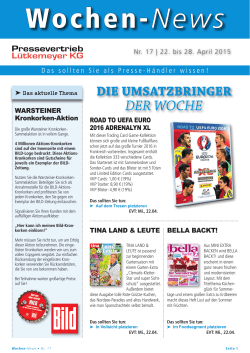 EH-Info 17/2015 - Pressevertrieb Lütkemeyer KG