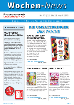 EH-Info 17/2015 - Pressevertrieb L&uuml;tkemeyer KG