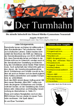 Turmhahn - Eduard-Mörike