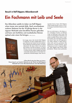 Rolf D&auml;ppens Akkordeonwelt
