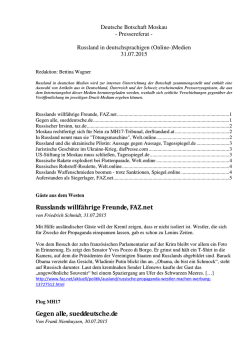 Ein Leben nach dem Multiorganversagen, diePresse.com Putin