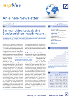 Anleihen-Newsletter
