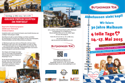 Info - Butjadinger Tor