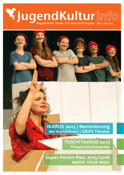 IKARUS 2015 - Jugendkulturservice Berlin