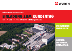 Das Programm im Überblick! - Würth Industrie Service GmbH & Co. KG
