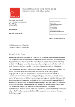 RAG 05052015 - SPD-Stadtverband Haltern am See