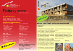 Festprogramm