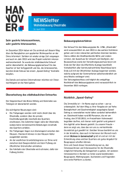 NEWSletter - wohnprojektmentoren
