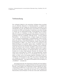 Jahrbuch 2015 - Dokumentationsarchiv des &ouml;sterreichischen