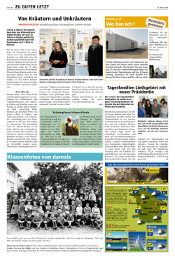 Beitrag Toggenburgerzeitung 25.03.2015