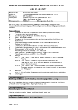 2015-03-24 Protokoll Stadtverordnetenversammlung - Groß