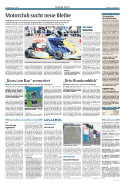 Artikel "Die Rheinpfalz" vom 24.03.2015