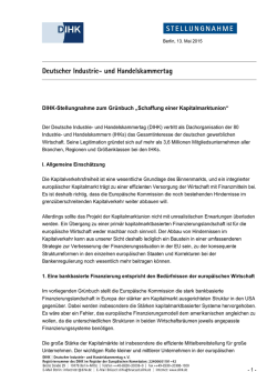 DIHK - True Sale International GmbH