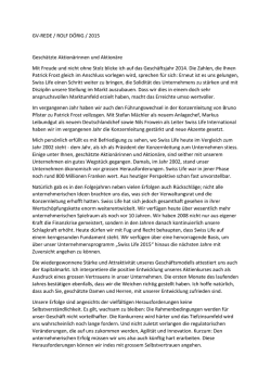 GV-REDE / ROLF D&Ouml;RIG / 2015 Gesch&auml;tzte
