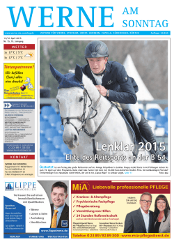 Lenklar 2015 - Werne am Sonntag