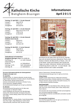 Informationen April 2015 [ pdf | Gr&ouml;&szlig;e: 442 KB ]