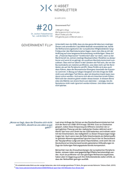 Government Flu - XAIA Investment