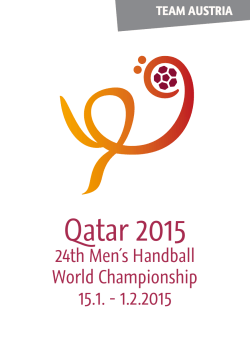 Qatar 2015 - Österreichischer Handballbund