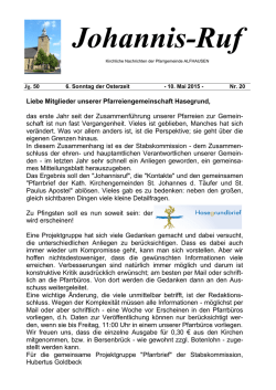 Johannis-Ruf - St. Johannis Alfhausen