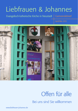 Gemeindebrief als PDF - Evangelisch