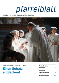 Nr. 9 vom 01. - Katholische Kirche Willisau