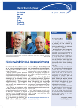 herunterladen - Kath. Pfarrei Einsiedeln