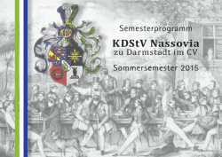 KDStV Nassovia - Nassovia zu Darmstadt