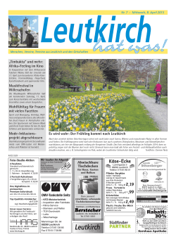 08.April - Schwäbische Zeitung