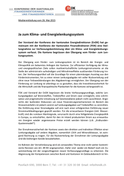Ja zum Klima- und Energielenkungssystem