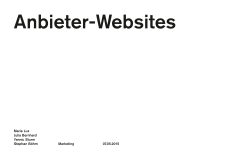 Anbieter-Websites