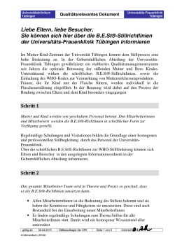 Stillrichtlinnien - Kurzform Version End 3-2015