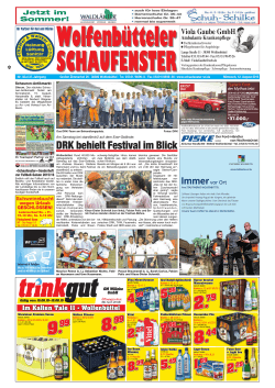 Aktuelle Ausgabe Mittwoch - Wolfenbütteler Schaufenster