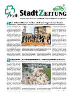 StadtZeitung, Nummer 10, vom 27. Mai 2015