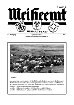 "Mei Heemt" als PDF-Datei - Heimatverein Adlergebirge