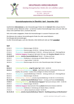 HPH_Termine 2015_chronologisch - heilpraxis