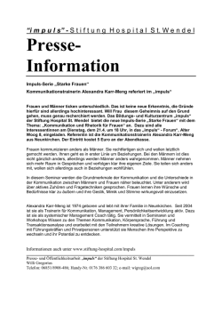 impuls - Stiftung Hospital