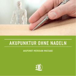akupunktur ohne nadeln - Heilpraktiker Waldkirch Robert Oesterle
