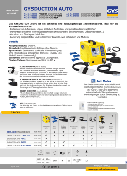 GYSDUCTION AUTO
