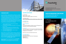 Flyer - Fraunhofer INT