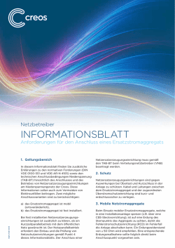 INFORMATIONSBLATT