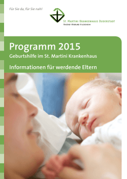 Geburtshilfe 2015